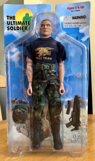 Ultimate Soldier 12” U.  S.  Navy Seal Action Figure (1999,  21st Century Toys)