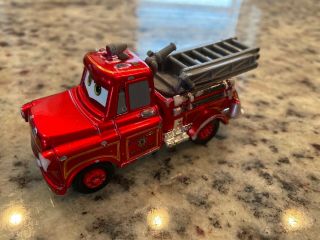 Disney Pixar Cars Ransburg Rescue Squad Mater Firetruck Diecast Metal 1:55 Toon
