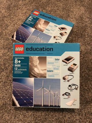 Lego Education Renewable Energy Add - On Set 9688