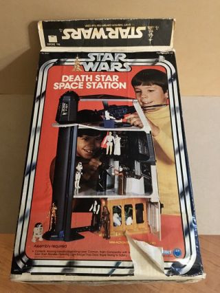 1977 Star Wars Kenner Death Star Space Station Vintage A Hope Playset