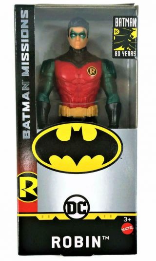 Dc Action Figure Batman Missions 80 Years Anniversary - Robin