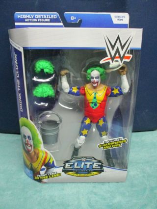 Wwe Elite Doink The Clown Mattel Wrestling Figure Series 34 Wwf