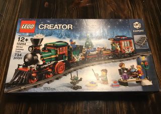 Lego Creator Expert Winter Holiday Train Christmas 10254 (2016) Retired Set Bnib