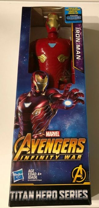 Marvel Avengers Infinity War - Titan Hero Series - Iron Man Action Figure