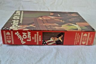 1972 Point Of Law Game Avalon Hill Board Game 6135 Complete Courtroom Lawyer