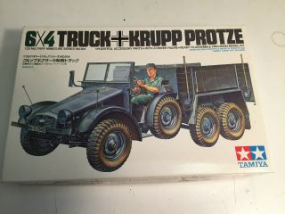 Tamiya Model 6x4 German Truck Krupp Protze 1/35 Scale No.  35104 - 1200