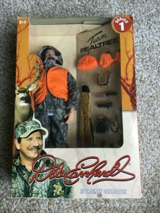 Dale Earnhardt Rifle Hunter Sportsman 12” Collectable Figure