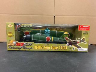 21st Century Toys Ultimate Soldier 32 X Xtreme Wings A6m2 Zero Type 11/21 Plane