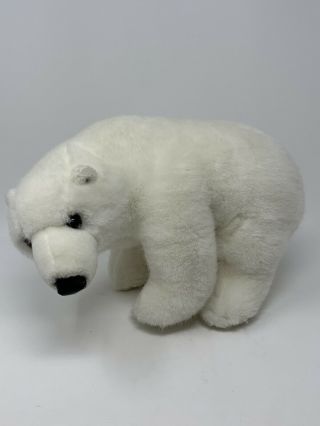 Vintage Sea World Plush Polar Bear 12 " Realistic Soft Stuffed Animal