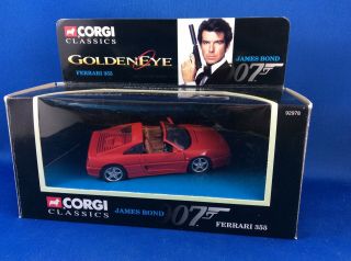 Corgi James Bond Vehicle 92978 Ferrari 355 - James Bond “goldeneye”