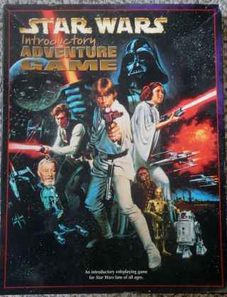 Star Wars Introductory Adventure Game 1997 West End Games 40602