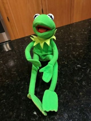 Nanco Disney Jim Henson Muppets Kermit The Frog 12 " Stuffed Animal Plush