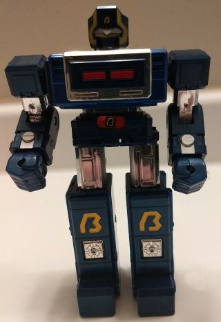 Gladiator Voltron Ii 2 Blue Space Robot Albegas 1983 Bandai Matchbox Vintage