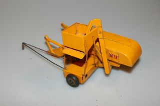 Vintage Farm Tractor Minneapolis Moline Pull Behind Seed Drill Metal Tin Toy M33