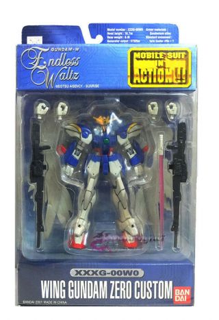 Bandai Msia Xxxg - 00w0 Wing Gundam Zero Custom Figure