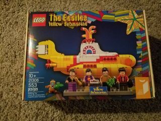 Lego Ideas The BEATLES YELLOW SUBMARINE set and In hand Retired 2