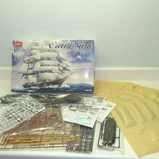 Academy Clipper Ship Cutty Sark Model Kit No.  14403,  1:150 Scale,  Complete