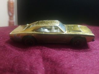 Vintage Hot Wheels Redline 1969 Custom Dodge Charger Gold Us