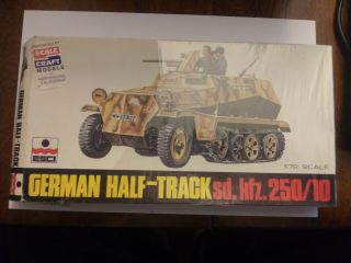Esci 1/72 Scale German Half Track Sd.  Kfz.  250/10