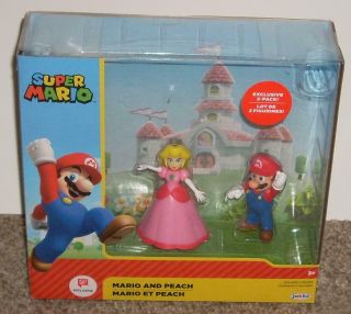 World Of Nintendo Mario Bros Princess Peach 2 Pack Walgreens Jakks Pacific
