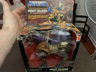Motu Vintage Night Stalker Masters Of The Universe He - Man Destroyed Box