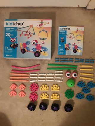 Kid K’nex Zoomin’ Rides Building Set–63 Pieces– Ages 3,