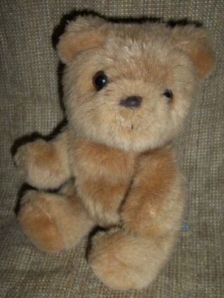 Vintage Russ Russ Berrie 8 " Sweet Light Brown Teddy Bear Item 718
