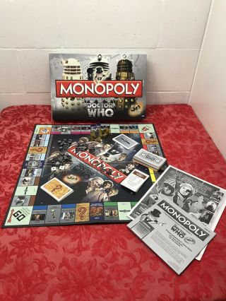 Doctor Who 50th Anniversary Monopoly Collectors Edition