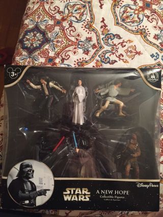 Star Wars A Hope Collectible Figures Disney Parks Exclusive Set