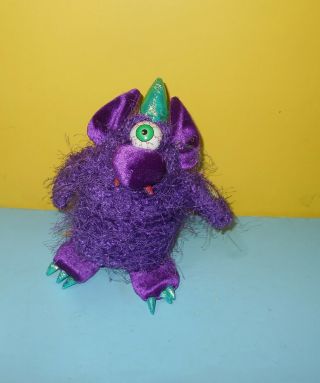 8 " One Eyed Horned Flying Purple People Eater Dandee Singing Monster