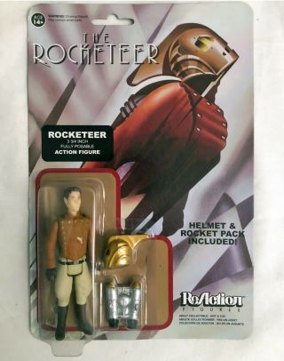 Funko Reaction The Rocketeer Action Figure - Some Paint Wear To Chest And Package