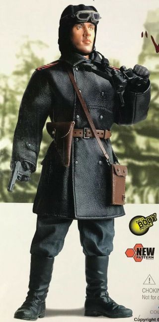 Dragon Action Figure Wwii 1943 Red Army Tank Commander " Vassily "