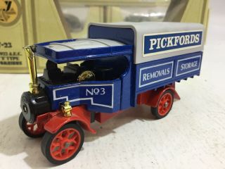 1922 Aec S Type Omnibus Pickfords Y23 Matchbox Models Of Yesteryear 1:43 Moy Mib