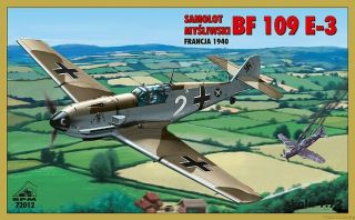 Messerschmitt Bf - 109 E - 3 Battle Of France (luftwaffe Mkgs) 1/72 Rpm