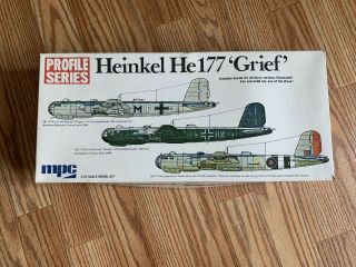 Heinkel He - 177 " Grief " Profile Series Kit
