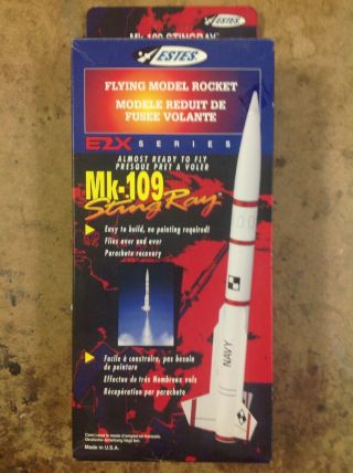 Khs - Estes Model Kit 302131 Mk - 109 Sting Ray Flying Model Rocket
