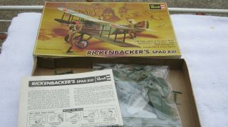 1975 Revell Biplane Model Rickenbacker 