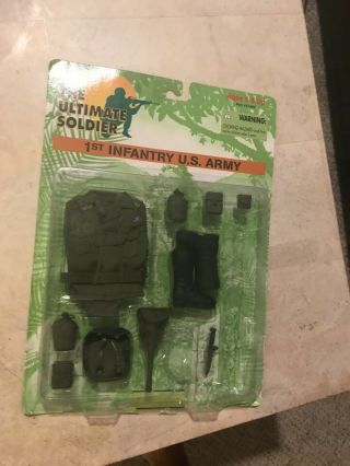 21st Century Toys The Ultimate Soldier 1:6 Vietnam 1st Infantry Us Army Set,  12”