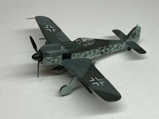 Focke Wulf Fw.  190 W/glider Bomb,  1/72,  Built & Finished For Display,  Fine.