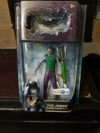 The Dark Knight: The Joker W/missle Launcher Movie Masters Figure Tru Exclusive