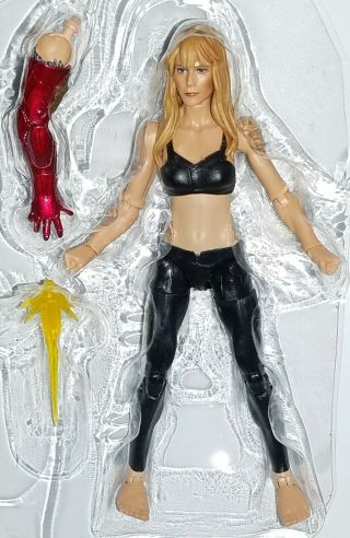 Marvel Legends Pepper Potts 6 " Figure Studios Iron Man 3 The First 10 Years