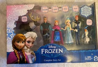 Disney Frozen Complete Story Set (discontinued By Manufacturer) Open Box