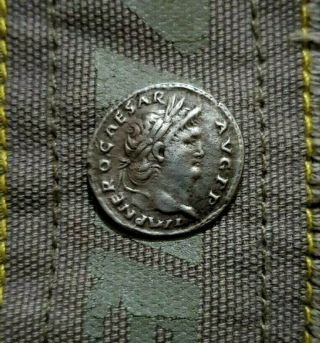 Roman Ancient Silver Denarius Nero Ad 54 - 68