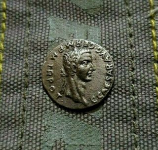 Roman Ancient Silver Denarius Caligula And Agrippina The Elder 37 - 41 Ad