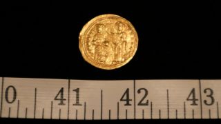 Ancient Byzantine Gold Coin  2