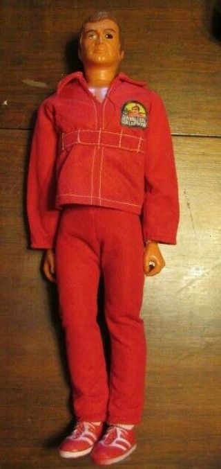 Vintage Steve Austin Doll - Six Million Dollar Man - Bionic Man - Patch - - 1973