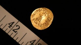 Ancient Byzantine Gold Coin  3 2