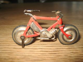 Schuco - Made In Germany - Vintage Rare Tinplate - Motorcycle - 1950/60´s.