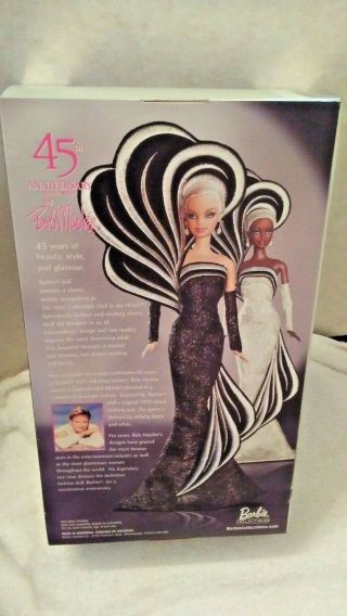 Bob Mackie 45th Anniversary Barbie Doll Collector Edition 3