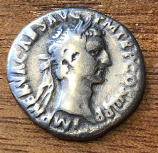 Roman Silver Coin: Denarius Nerva (96 - 98ad) Rare Vf - Xf,  Bonus
